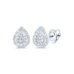 1/5CTW-DIA P1 GIFT PEAR STUD EARRING