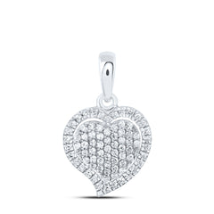 1/5CTW-DIA P1 GIFT HEART PENDANT