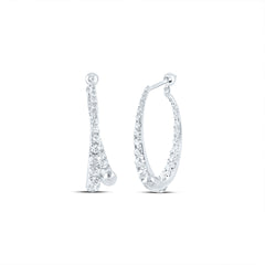2CTW-DIA ANA M FASHION DANGLING EARRING