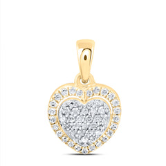 1/5CTW-DIA P1 GIFT HEART PENDANT