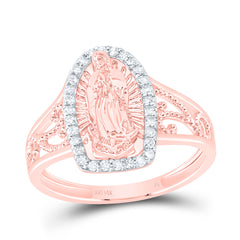 1/5CTW-DIA NK FASHION VIRGIN MOTHER MARY LADIES RING