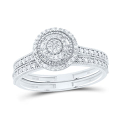 1/3CTW-DIA NK FASHION ROUND BRIDAL SET