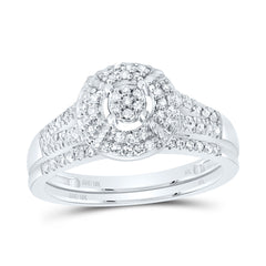 1/3CTW-DIA NK FASHION ROUND BRIDAL SET