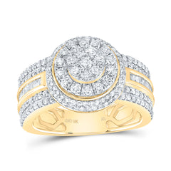 1 1/4CTW-DIA NK FASHION ROUND LADIES RING