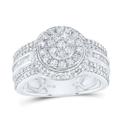 1 1/4CTW-DIA NK FASHION ROUND LADIES RING