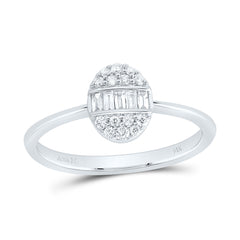 1/4CTW-DIA ANA M FASHION OVAL RING