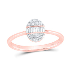 1/4CTW-DIA ANA M FASHION OVAL RING