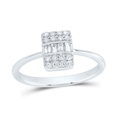 1/3CTW-DIA ANA M FASHION SQUARE RING