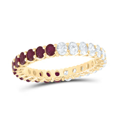 1CTW-DIA ANA M 1CTW-OV-RU NAT GEM RING