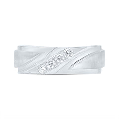 1/4CTW-DIA CN MENS MACHINE-SET BAND