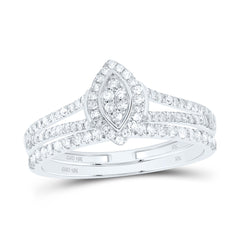 1/3CTW-DIA NK FASHION MARQUISE BRIDAL SET