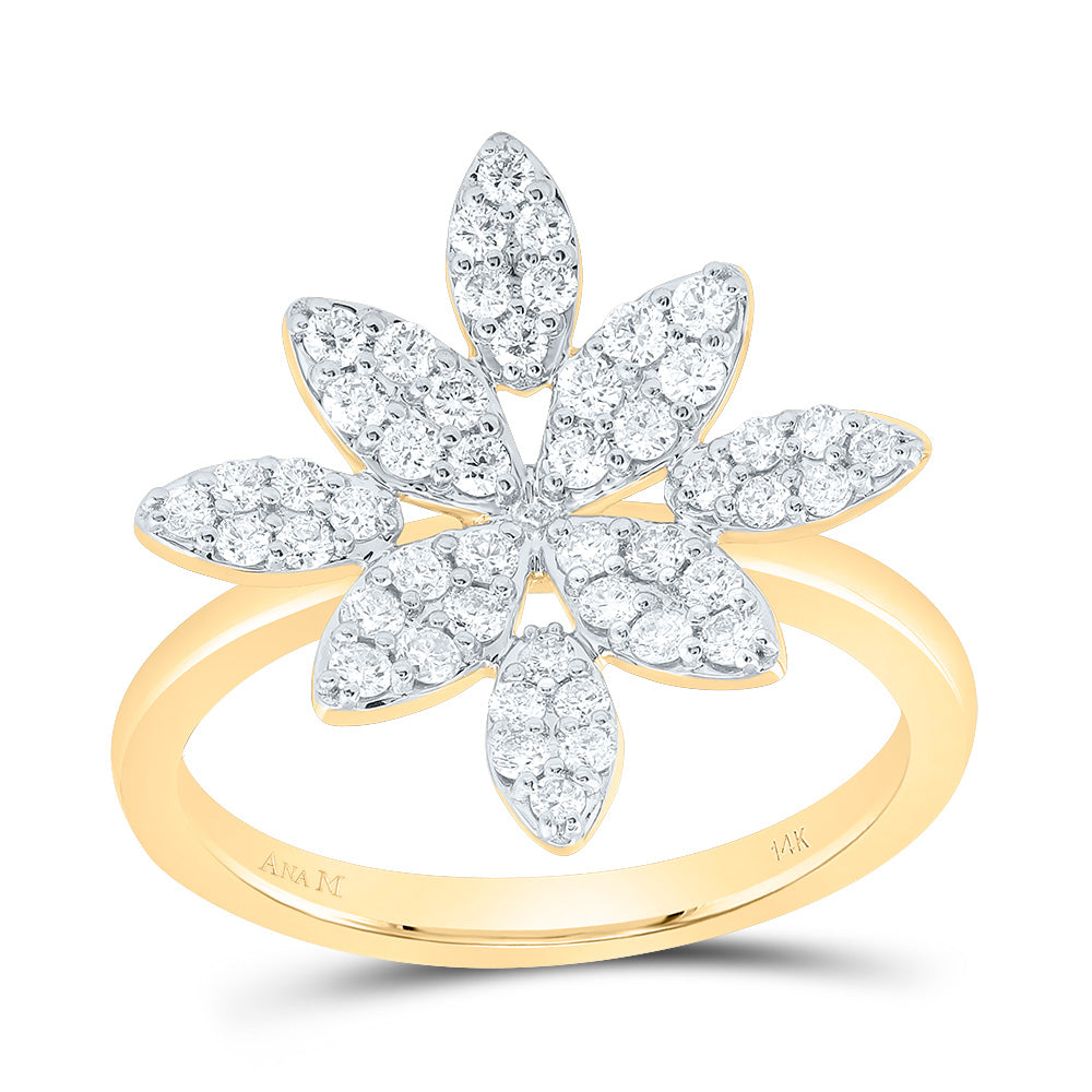1/2CTW-DIA ANA M FASHION RING