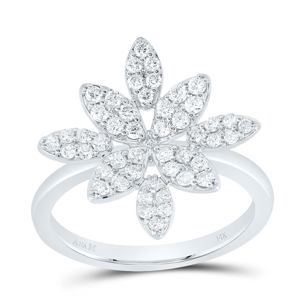 1/2CTW-DIA ANA M FASHION RING