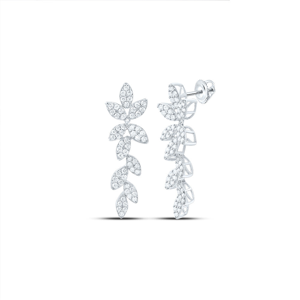 1 1/2CTW-DIA ANA M FASHION DANGLING EARRING