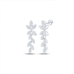 1 1/2CTW-DIA ANA M FASHION DANGLING EARRING