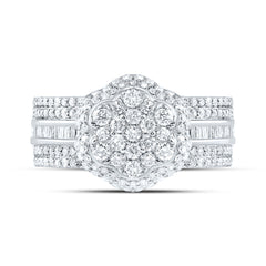 1CTW-DIA NK FASHION FLOWER RING