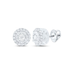 1/3CTW-DIA ANA M ELITE FASHION ROUND STUD EARRING