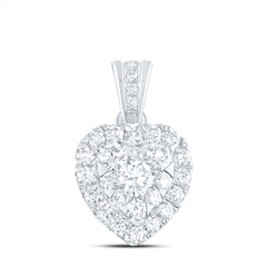 3/4CTW-DIA ANA M ELITE FASHION HEART PENDANT
