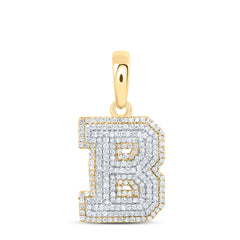 5/8CTW-DIA P1 GIFT INITIAL "B" PENDANT