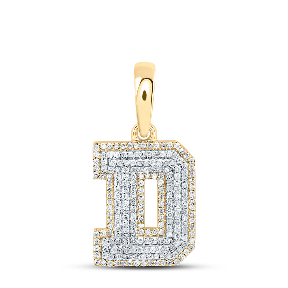 5/8CTW-DIA P1 GIFT INITIAL "D" PENDANT