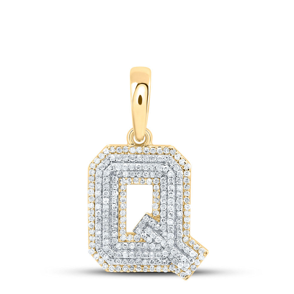 5/8CTW-DIA P1 GIFT INITIAL "Q" PENDANT