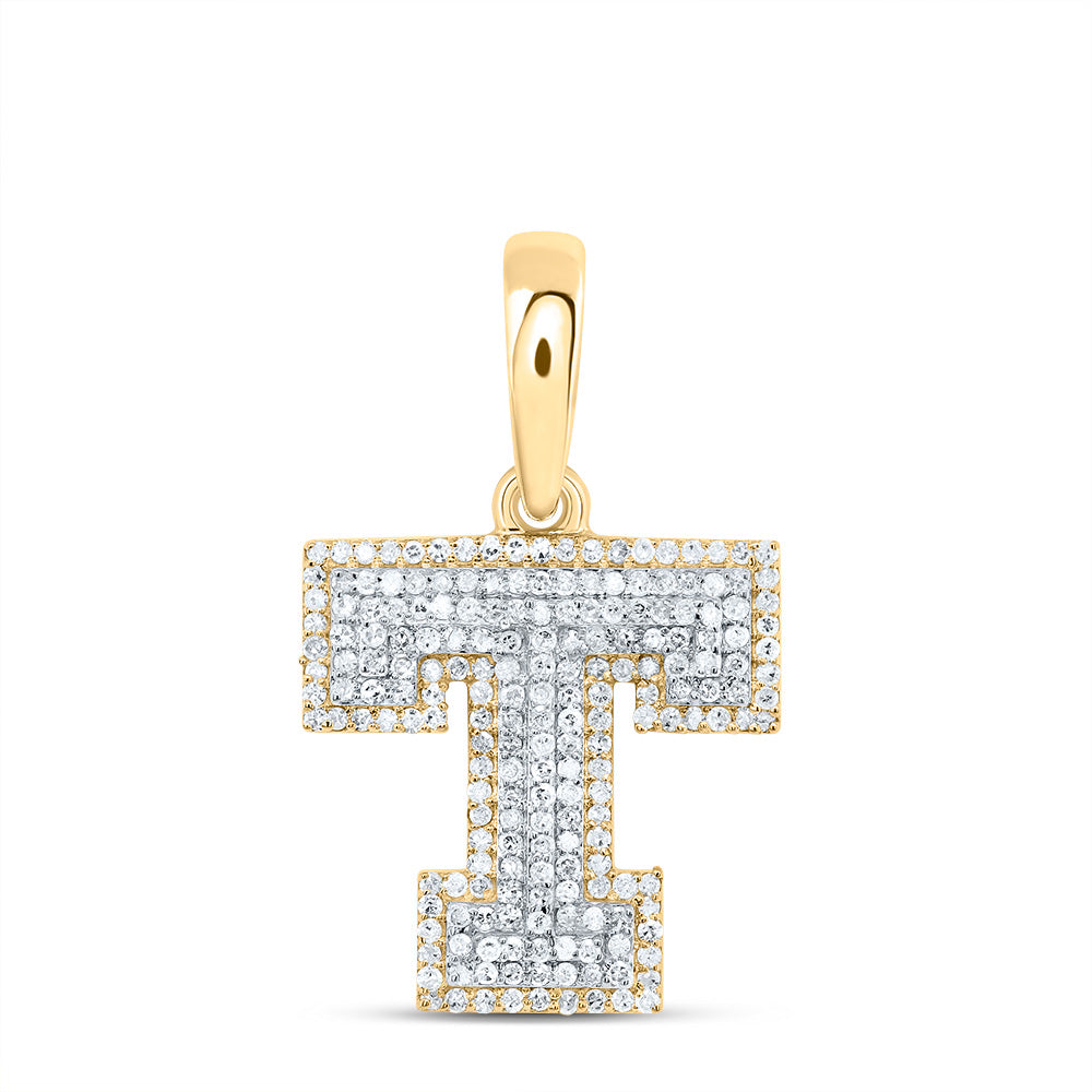 5/8CTW-DIA P1 GIFT INITIAL "T" PENDANT