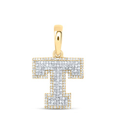 5/8CTW-DIA P1 GIFT INITIAL "T" PENDANT