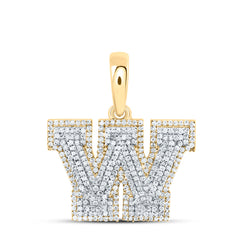 1CTW-DIA P1 GIFT INITIAL "W" PENDANT