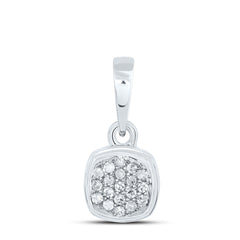 1/20CTW-DIA P1 GIFT CUSHION PENDANT