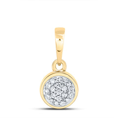 1/20CTW-DIA P1 GIFT ROUND PENDANT