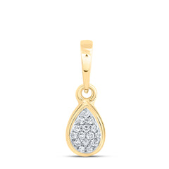1/20CTW-DIA P1 GIFT PEAR PENDANT