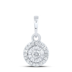 1/10CTW-DIA P1 GIFT ROUND PENDANT