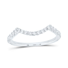 14k Gold 1/3 CTW-Natural Diamond Fashion Cnc Pear Band Gram