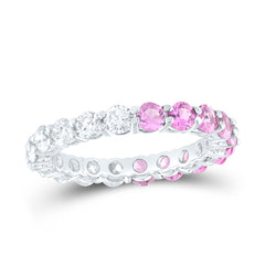14k Gold 1 1/4 CTW-Natural Diamond 1 3/8 CTW-Rd-Pi Sapp Natural Gemstone Ring