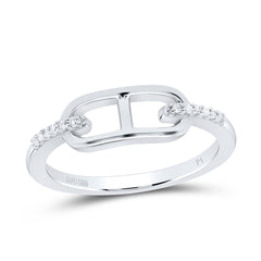 Sterling Silver 1/20 CTW-Natural Diamond Gift Ring