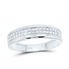 10k Gold 3/8 CTW-Natural Diamond Fashion Emerald Trio Set