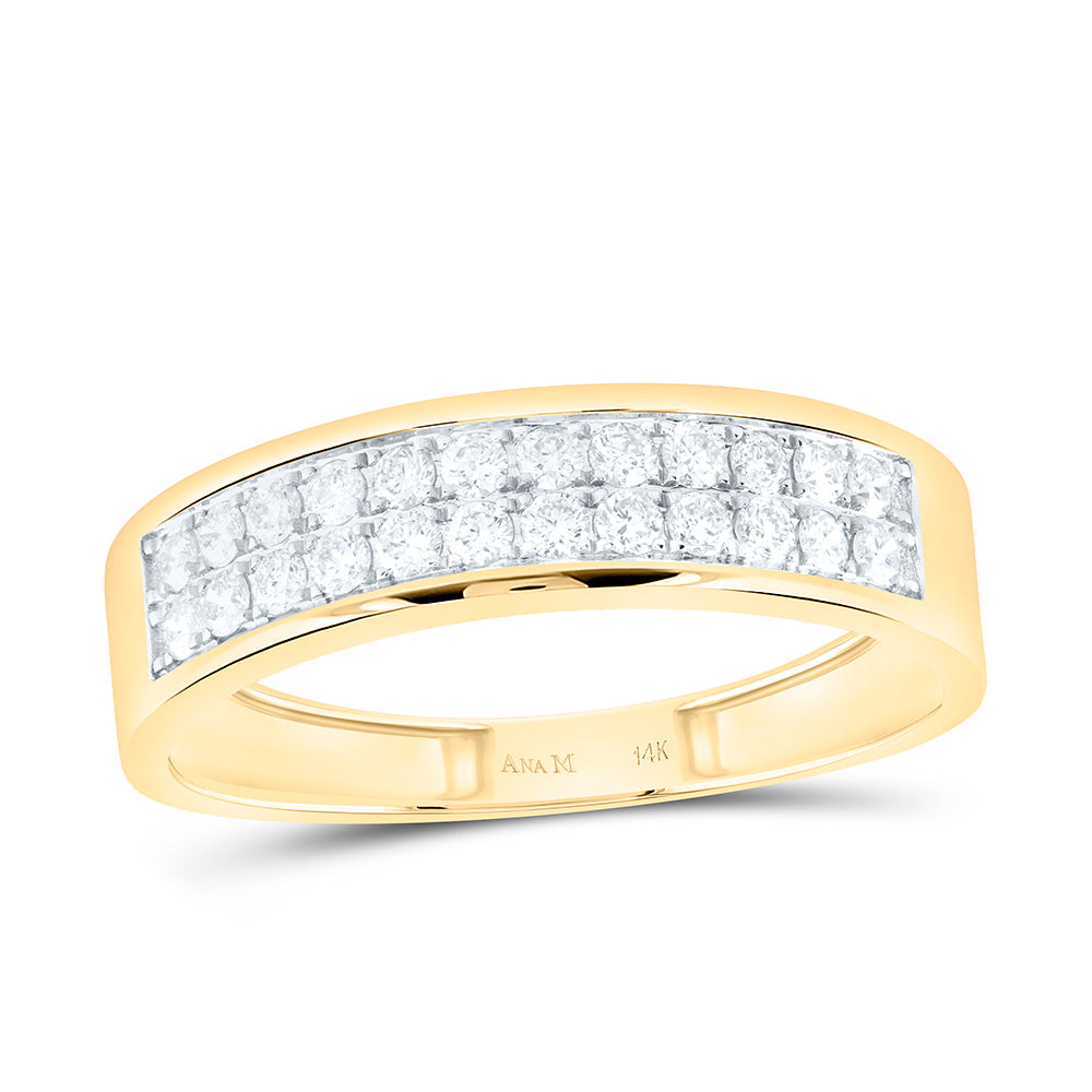 14k Gold 1 3/4 CTW-Natural Diamond Square Trio Set