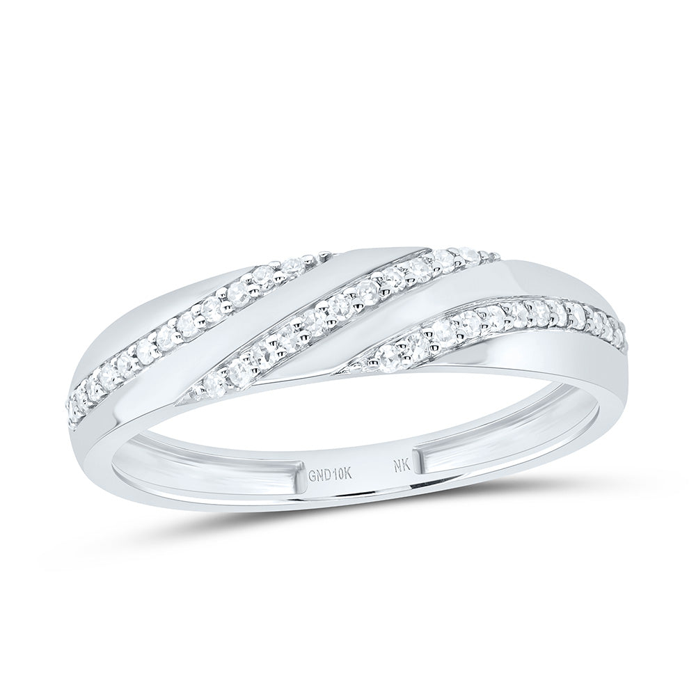 10k Gold 1/2 CTW-Natural Diamond Oval Trio Set