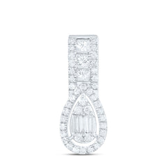 14k Gold 1/3 CTW-Natural Diamond Fashion Pear Pendant