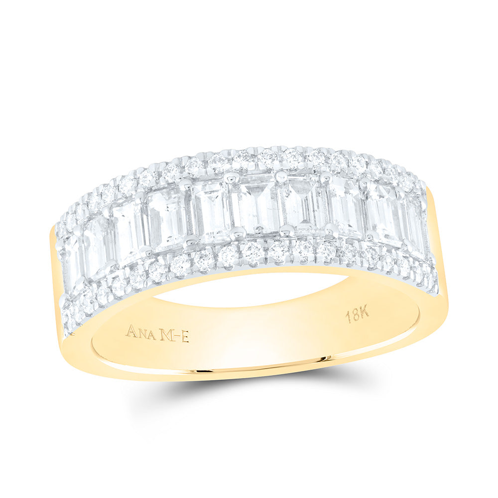 18k Gold 1 CTW-Natural Diamond Elite Fashion Band