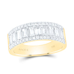 18k Gold 1 CTW-Natural Diamond Elite Fashion Band