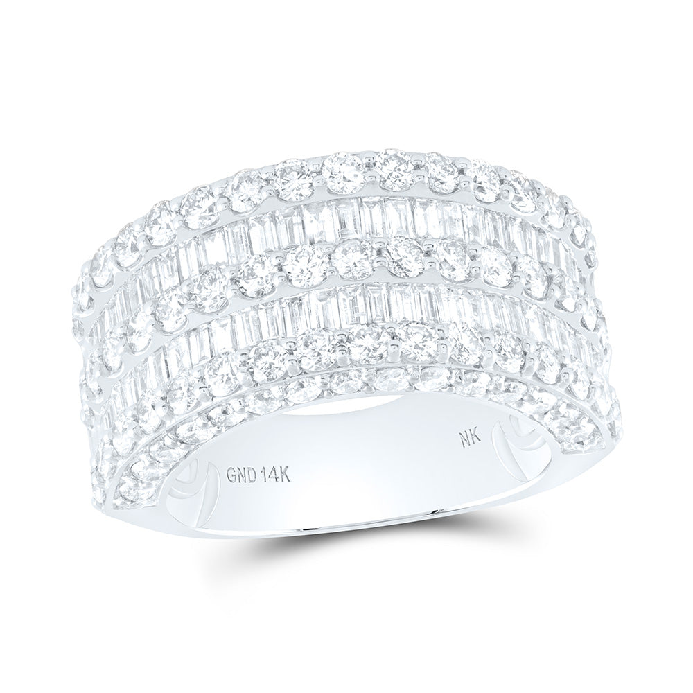14k Gold 3 1/3 CTW-Natural Diamond Fashion Ring