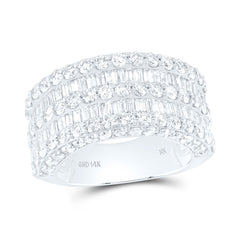 14k Gold 3 1/3 CTW-Natural Diamond Fashion Ring