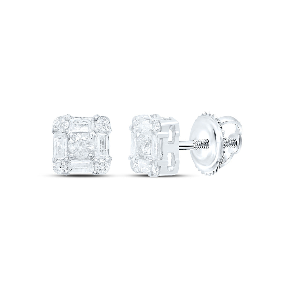 10k Gold 1/2 CTW-Natural Diamond Gift Earring