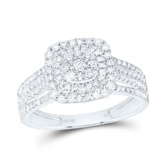 14k Gold 3/4 CTW-Natural Diamond Fashion Ring