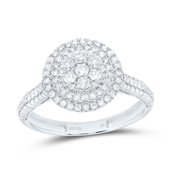 14k Gold 5/8 CTW-Natural Diamond Fashion Round Ring