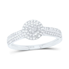 14k Gold 1/3 CTW-Natural Diamond Fashion Round Ring