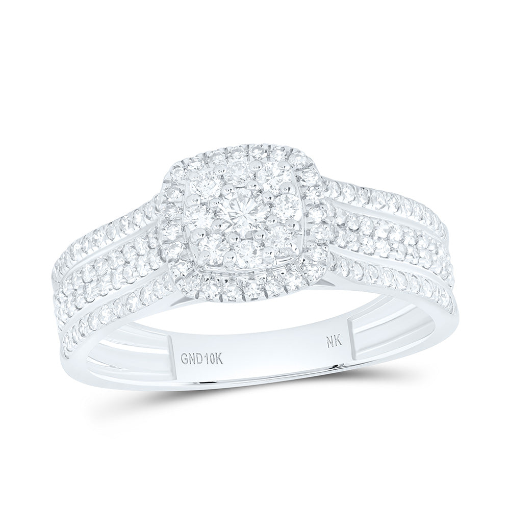 10k Gold 5/8 CTW-Natural Diamond Fashion Ring