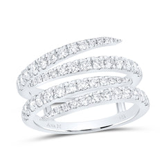 14k Gold 1 CTW-Natural Diamond Fashion Ring