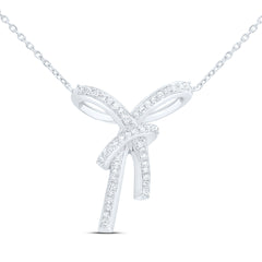 14k Gold 1/5 CTW-Natural Diamond Fashion Necklace (18 Inch )